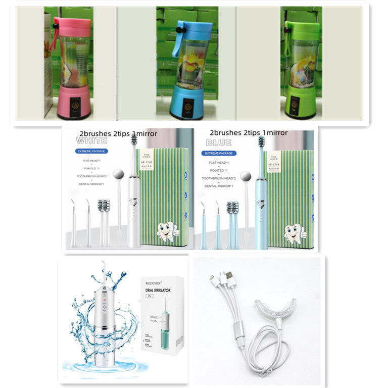 Mixeur Portable Avec Mini Mélangeur De Jus De Fruits De Cuisine Rechargeable USB Maison Simple Portable Mini Presse-agrumes Électrique