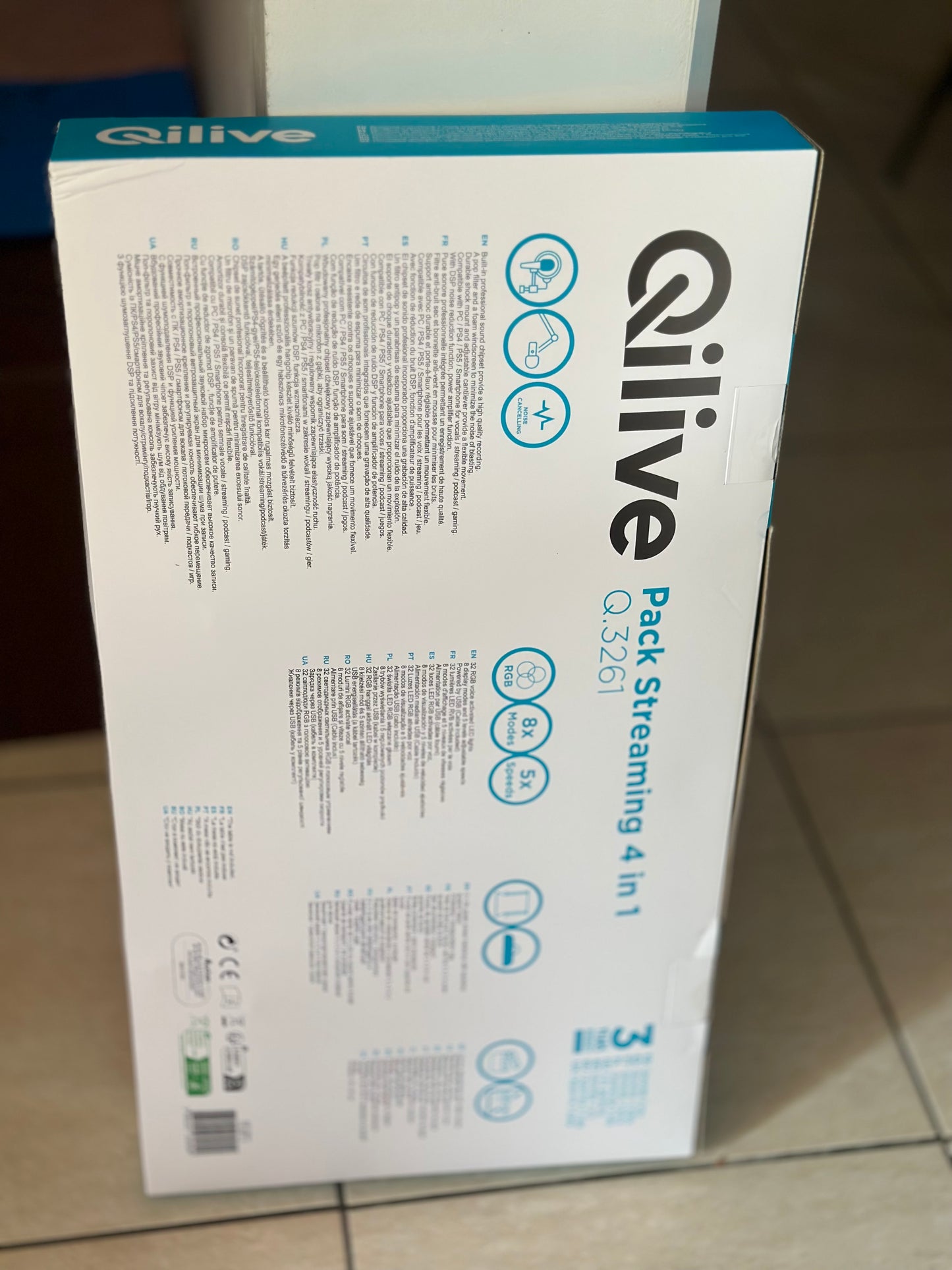 Pack streaming 4 en 1 - neuf - Qilive Neuf