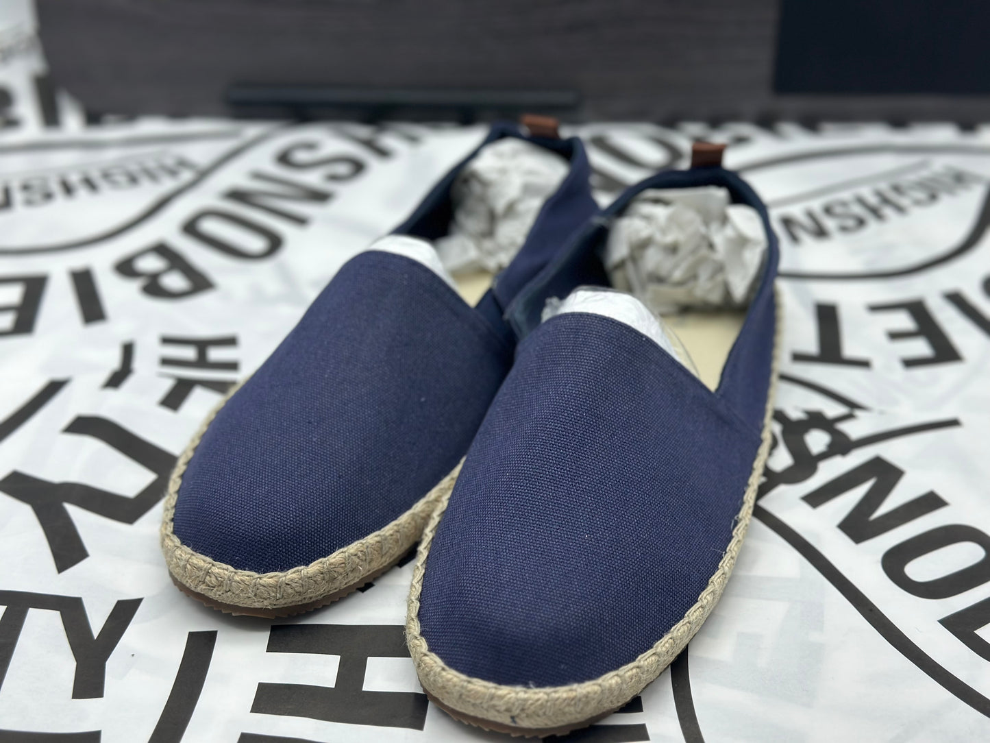 Espadrilles - Bleu marine taille 44
