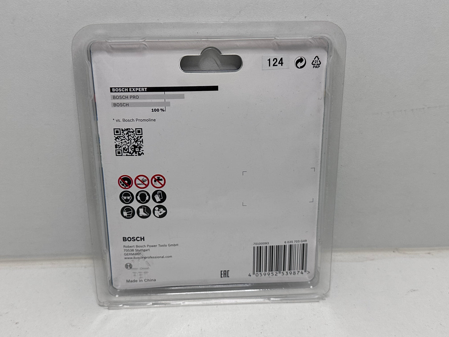 Bosch 1x Disques à tronçonner diamantés 76 mm EXPERT HardCeramic (pour Carrelages durs, Pierre dure, Ø 76 mm, Professional Accessoire Mini meuleuse angulaire)