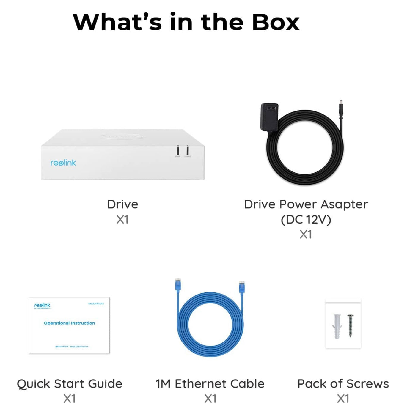 Reolink Drive, Boîte de Stockage pour 3G/4G LTE Caméra Surveillance Go PT,Go PT Plus, Go Plus, neuf