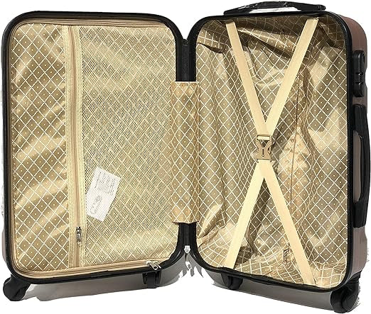 Valise Cabine avec Vanity, Marque Française (Champagne , Cabine & Vanity)