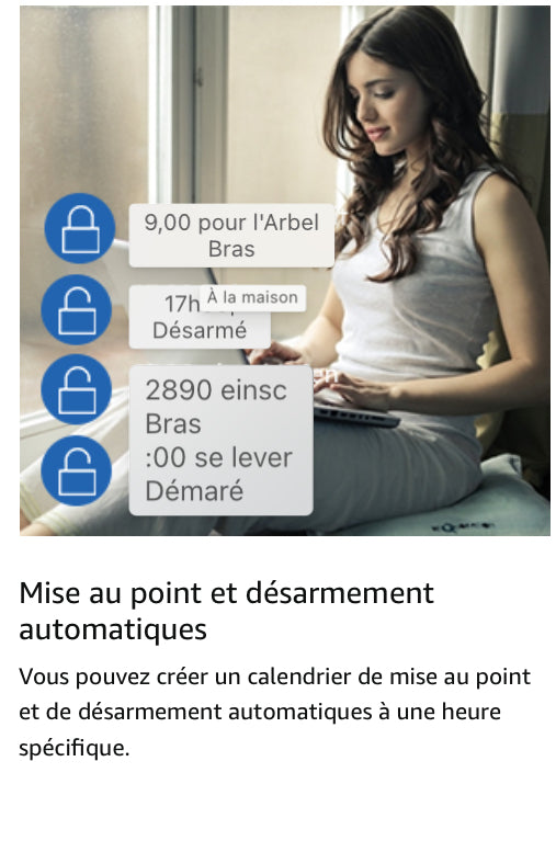 Sonnettes sans fil - doivent travailler avec notre système d'alarme de sécurité Smart Home, HUB Need, par AGSHome...