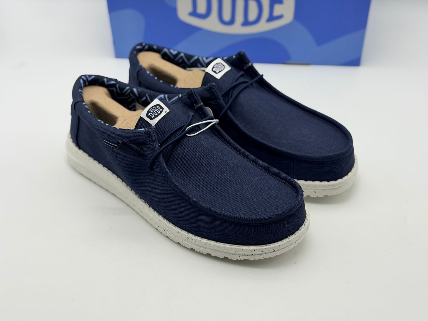 HEYDUDE Homme Wally Canvas Moccasin