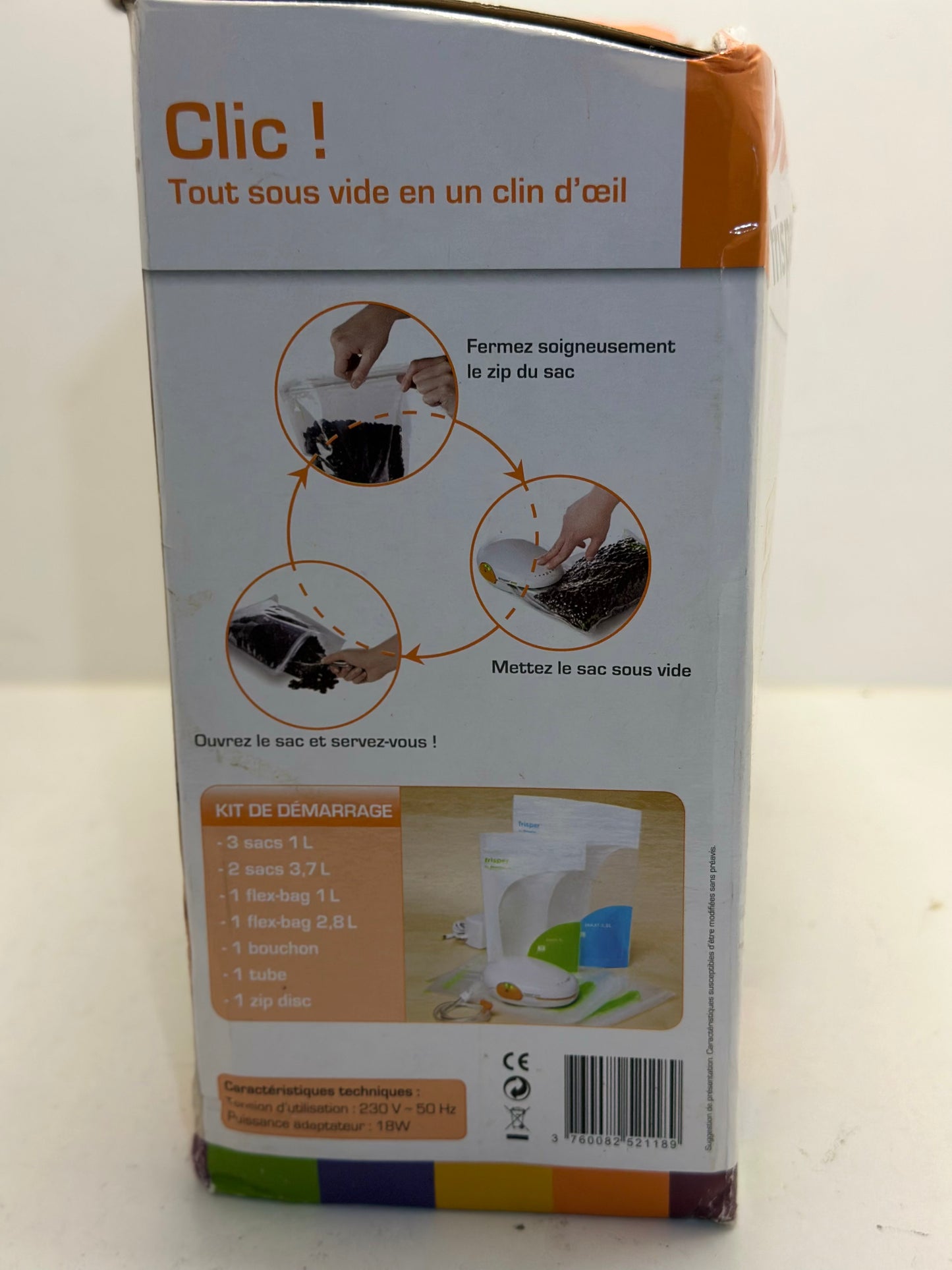 Appareil de mise sous vide Siméo