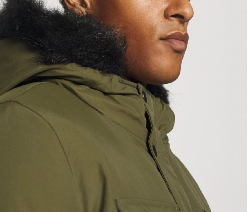 MANTEAU pour homme - Parka - kaki neuve taille M