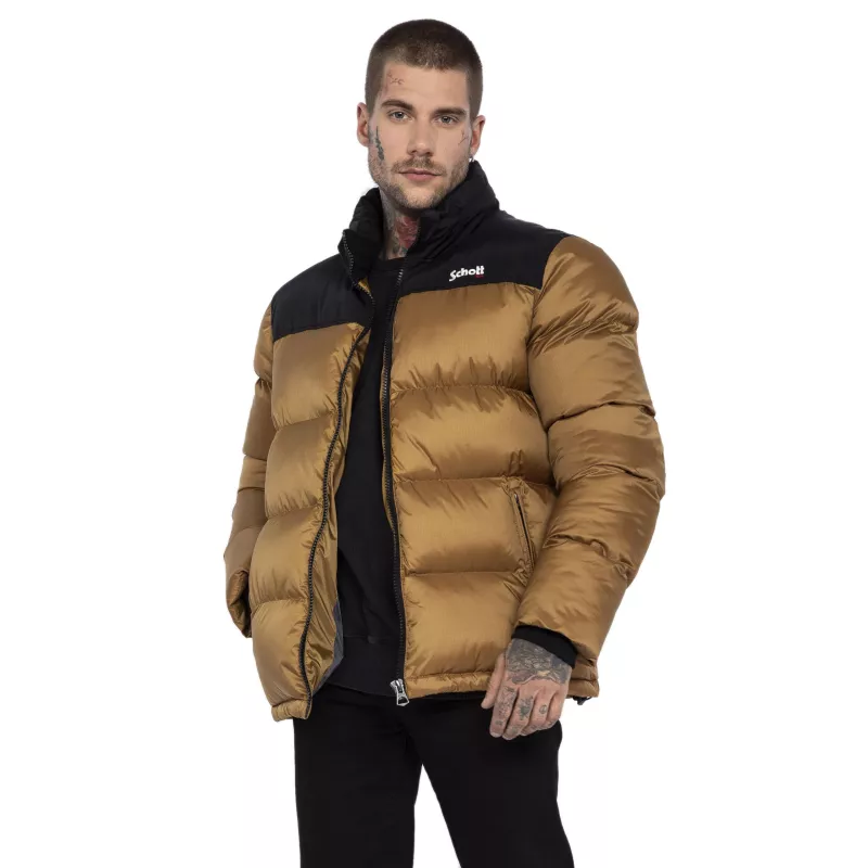 Columbia Puffect Hooded Jkt M Delta Black, veste doudoune homme Taille M