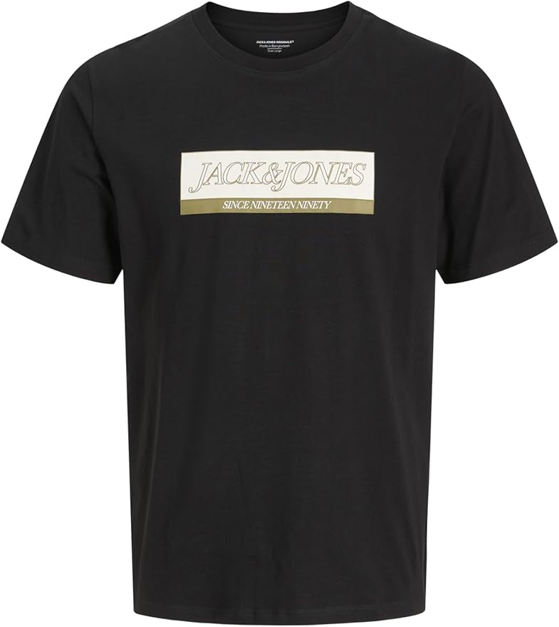 JACK & JONES Jorinwood Block Branding Tee SS Cn3Pk MP (Lot de 3) Homme