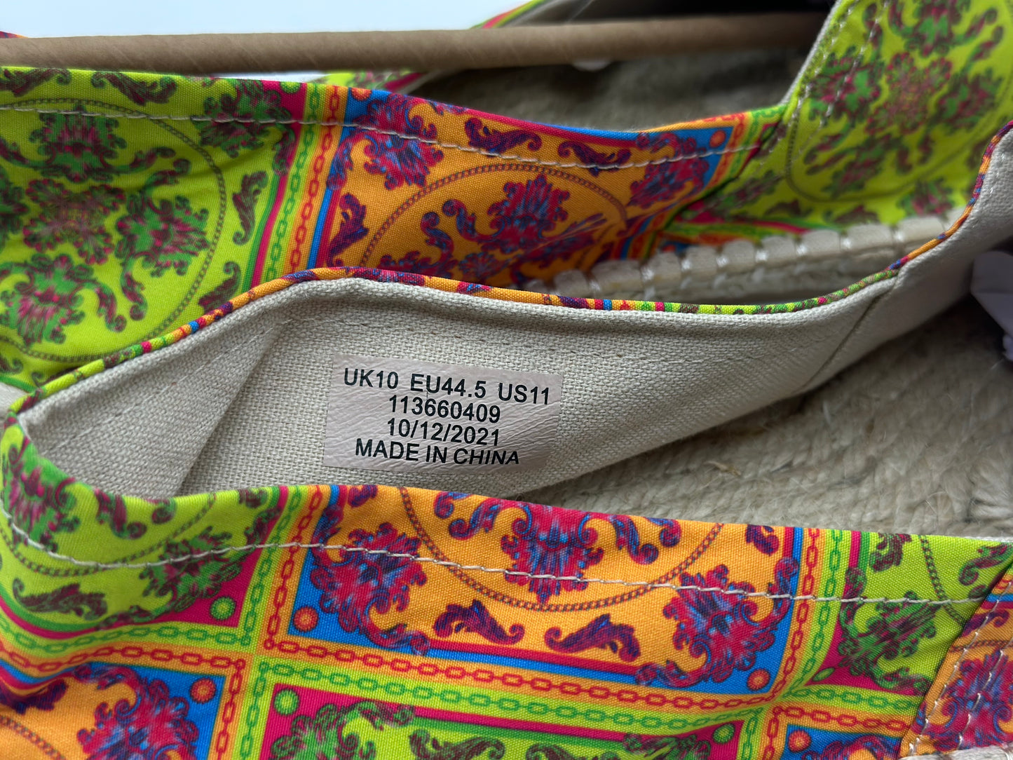 Espadrilles à imprimé - Multicolore