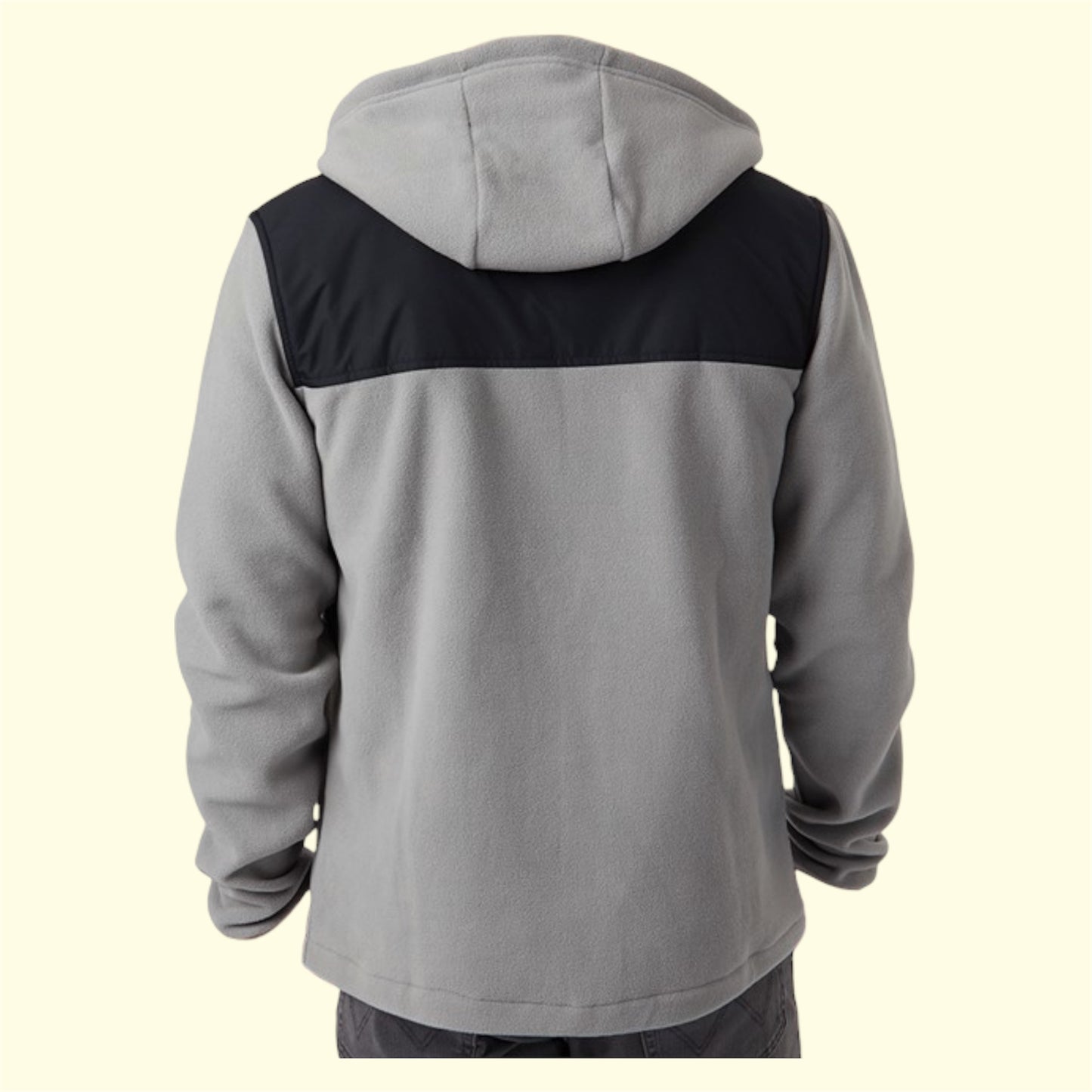 Veste Polaire à Capuche elless Drago Homme Gris Clair
