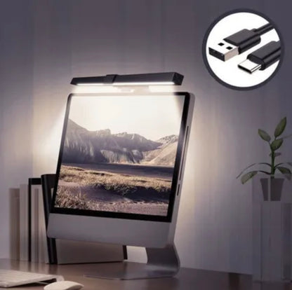 Lampe de Écran Ordinateur, 3 Températures de Couleur 5 Luminosité, Éclairage Intelligent neuf