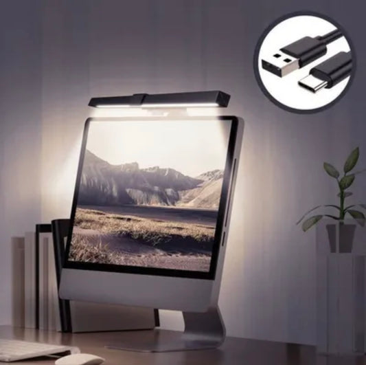 Lampe de Écran Ordinateur, 3 Températures de Couleur 5 Luminosité, Éclairage Intelligent neuf