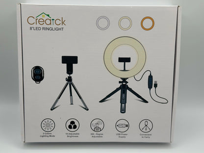 Perche a Selfie [avec Selfie Ring Light], 35.4'' Aluminium Extensible Selfie Stick 360° Rotation avec Bluetooth, Monopode Rechargeable Selfie Anneau Lumineux Compatible pour iPhone/Huawei/Gopro