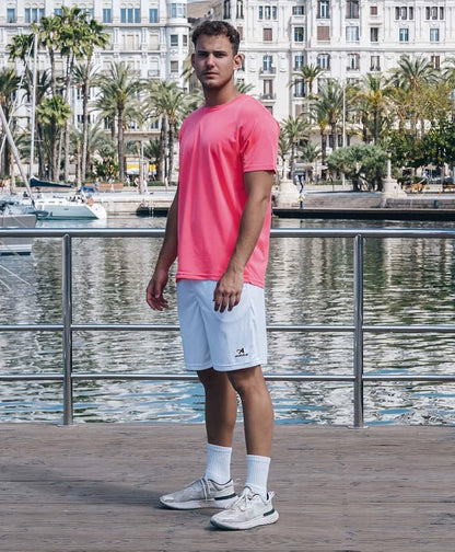 T-Shirt Technique pour Homme, Sport, Manches Courtes, Mesh | Vêtements de Sport d'été Respirants à séchage Rapide | Idéal pour la Salle de Sport, l'entraînement, Les Loisirs et Le Fitness