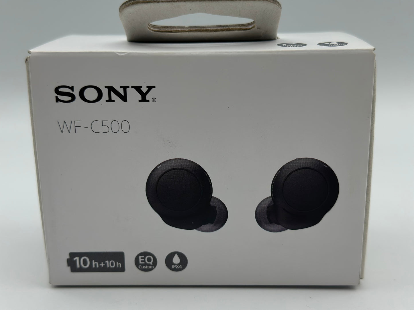 Sony WF-C500 - Ecouteurs bluetooth sans fil (étanchéité IPX4 Jusqu'à 20h d'autonomie) - Noir