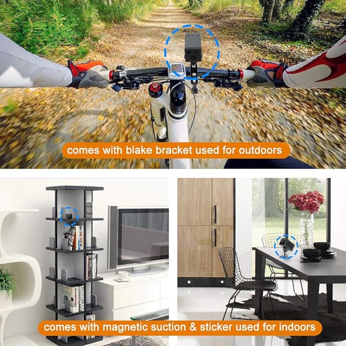 Mini Caméra espion de Surveillance WiFi 1080P avec Vision Nocturne Automatique grand angle neuve