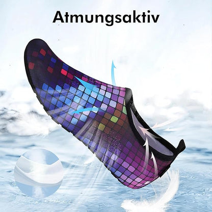 SAGUARO Chaussures pies nus, en néoprène, unisexes, pour le bain, la natation, la plage, le surf, l'eau