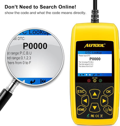 Autool CS520 Lecteur de Code Automatique Jaune neuf