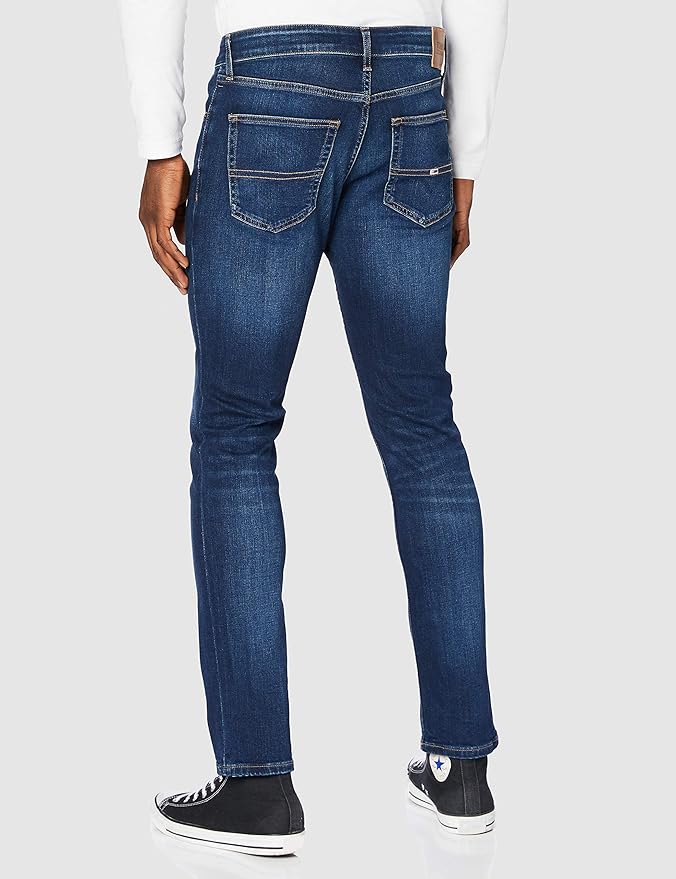Tommy Hilfiger Pantalons en Jean Homme DM0DM09553 Neuf Taille 30W 32L