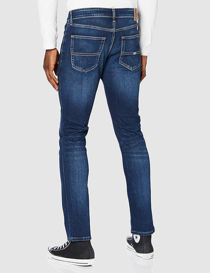 Tommy Hilfiger Pantalons en Jean Homme DM0DM09553 Neuf Taille 30W 32L