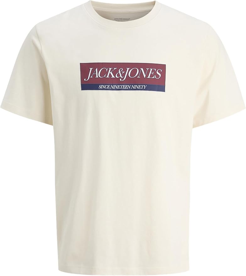 JACK & JONES Jorinwood Block Branding Tee SS Cn3Pk MP (Lot de 3) Homme