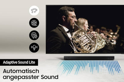 Samsung HW-B540 Barre de Son B 2.1 canaux , Dolby 2.0 et DTS Virtual:X, Adaptive Sound Lite, GameNoire