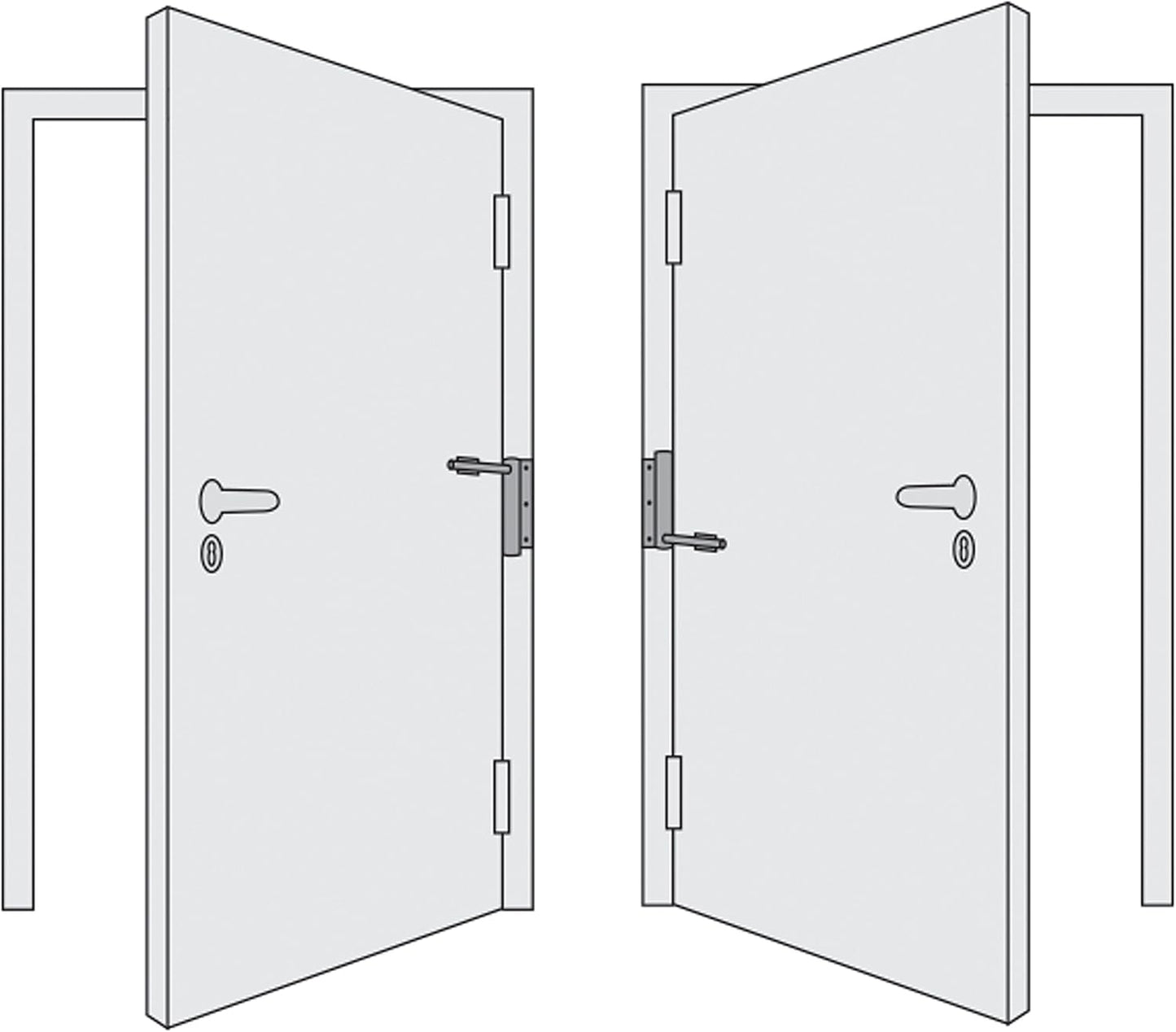 Ferme-porte ferme les portes en toute sécurité et en silence