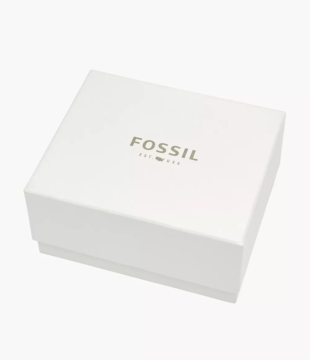 Coffret cadeau montre Fenmore multifonction en acier inoxydable pour Elle et Lui