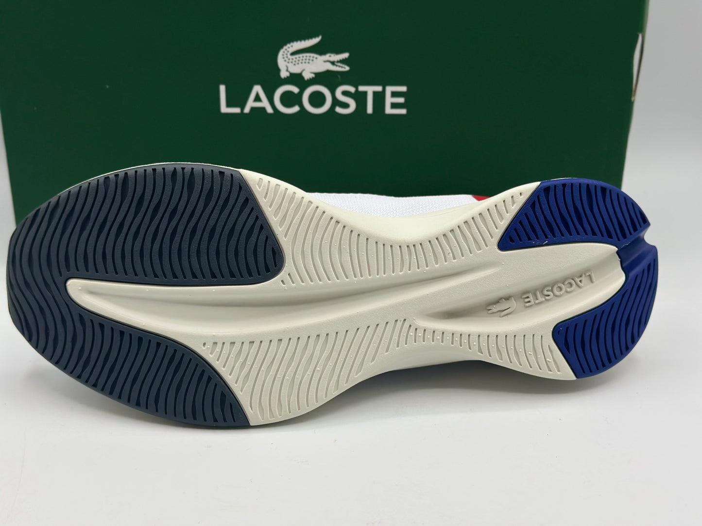Sneakers Run Spin Knit mixte Lacoste en textile