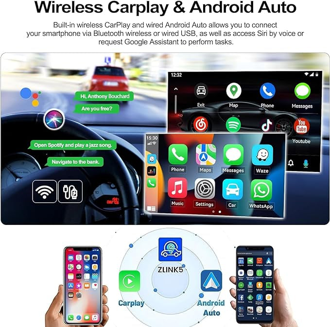 Autoradio 2+32G Android 13 pour Mercedes Benz W164 X164 ML350 ML500 ML280 GL320 GL350 GL450 2008-201