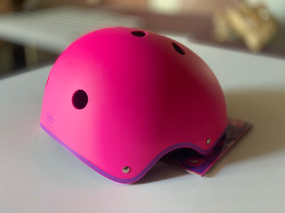 Casque Rose bol taille S (53/55cm) - Rose - Mousse Polyuréthane - Sangles Polyester
