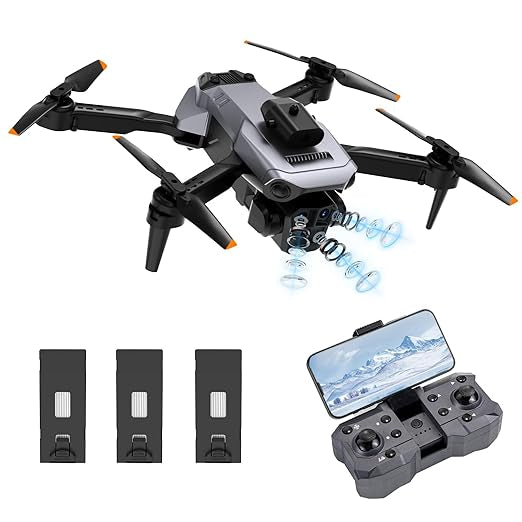 Drone Avec Caméra 4K, Quadricoptère FPV WiFi Télécommandé, 360°Flips neuf