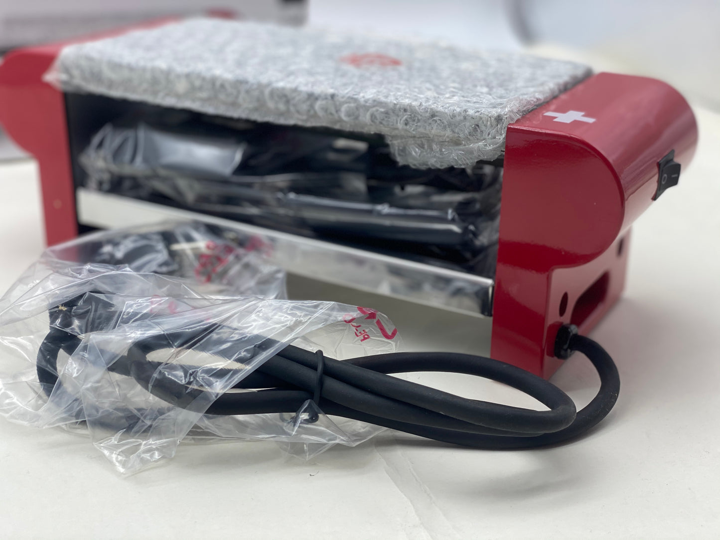 Raclette 2 personnes et plaque de granit - Température réglable - Puissance : 350 W neuve