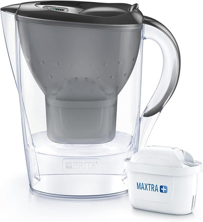 BRITA Carafe filtrante Marella rouge - 1 filtre MAXTRA+ inclus
