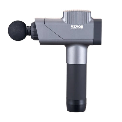 VEVOR Pistolet de massage tissus profonds masseur muscle à percussion 6 têtes