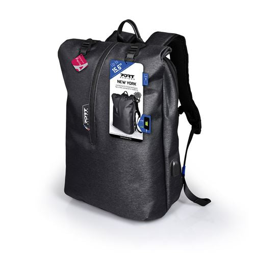 Sac à dos connecté Port Designs New York pour PC Portable 15,6''