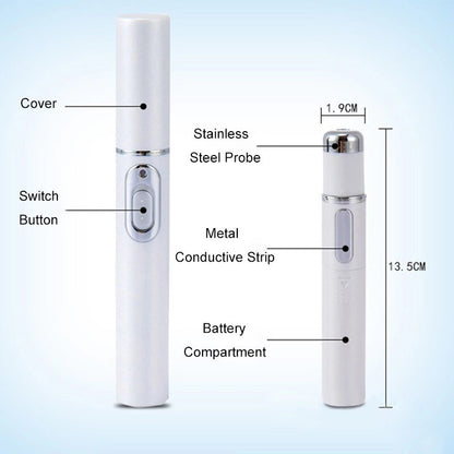 Stylo "Pure-Ray" – Thérapie Lumière Bleue Anti-Acné & Réparateur de Cicatrices