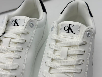CALVIN KLEIN
Baskets Classic Cupsole Mono Leather Bright White Black