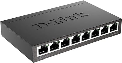 D-Link Switch 8 ports boîtier métal neuf
