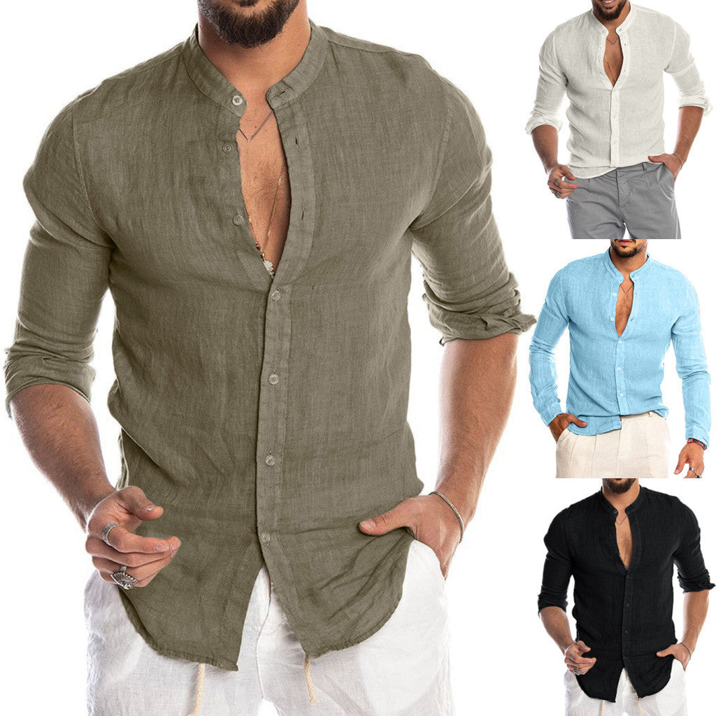 Chemise "Nico Bestseller" – 100% Lin Respirant & Coupe Casual Chic