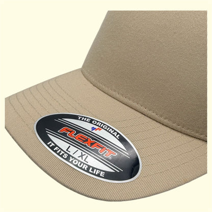 Véritable chapeau de casquette en sergé brossé Flexfit 6377