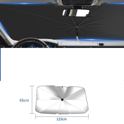 Parasol Parapluie Protection UV Pour Pare-brise de voiture pliable Isolation thermique