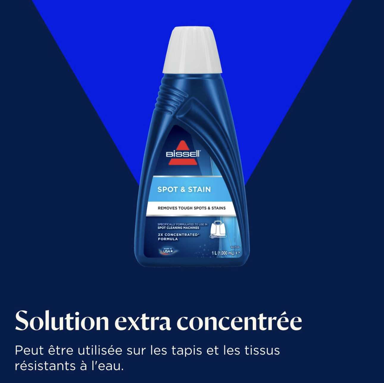 BISSELL SpotClean ProHeat, Shampouineuse Canapé, Moteur Puissant de 330W, Design Compact, avec Technologie HeatWave, Nettoyeur pour Tapis, Moquettes, Meubles, Tissus, Voiture & Plus Encore,