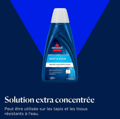 BISSELL SpotClean ProHeat, Shampouineuse Canapé, Moteur Puissant de 330W, Design Compact, avec Technologie HeatWave, Nettoyeur pour Tapis, Moquettes, Meubles, Tissus, Voiture & Plus Encore,