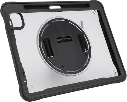 Étui pour tablette, housse de tablette anti-collision, housse de tablette anti-collision, empêche les chutes avec bandoulière pour iPad Pro12 pouces  (noir)