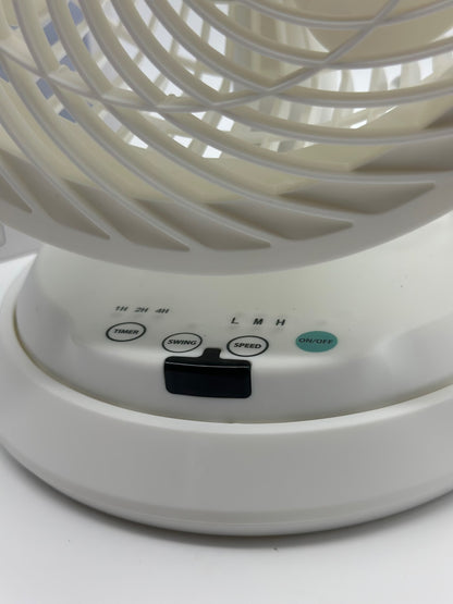 Ventilateur Silencieux avec Télécommande, 4 Vitesses Minuterie 7h Turbo Ventilateur à Circulation