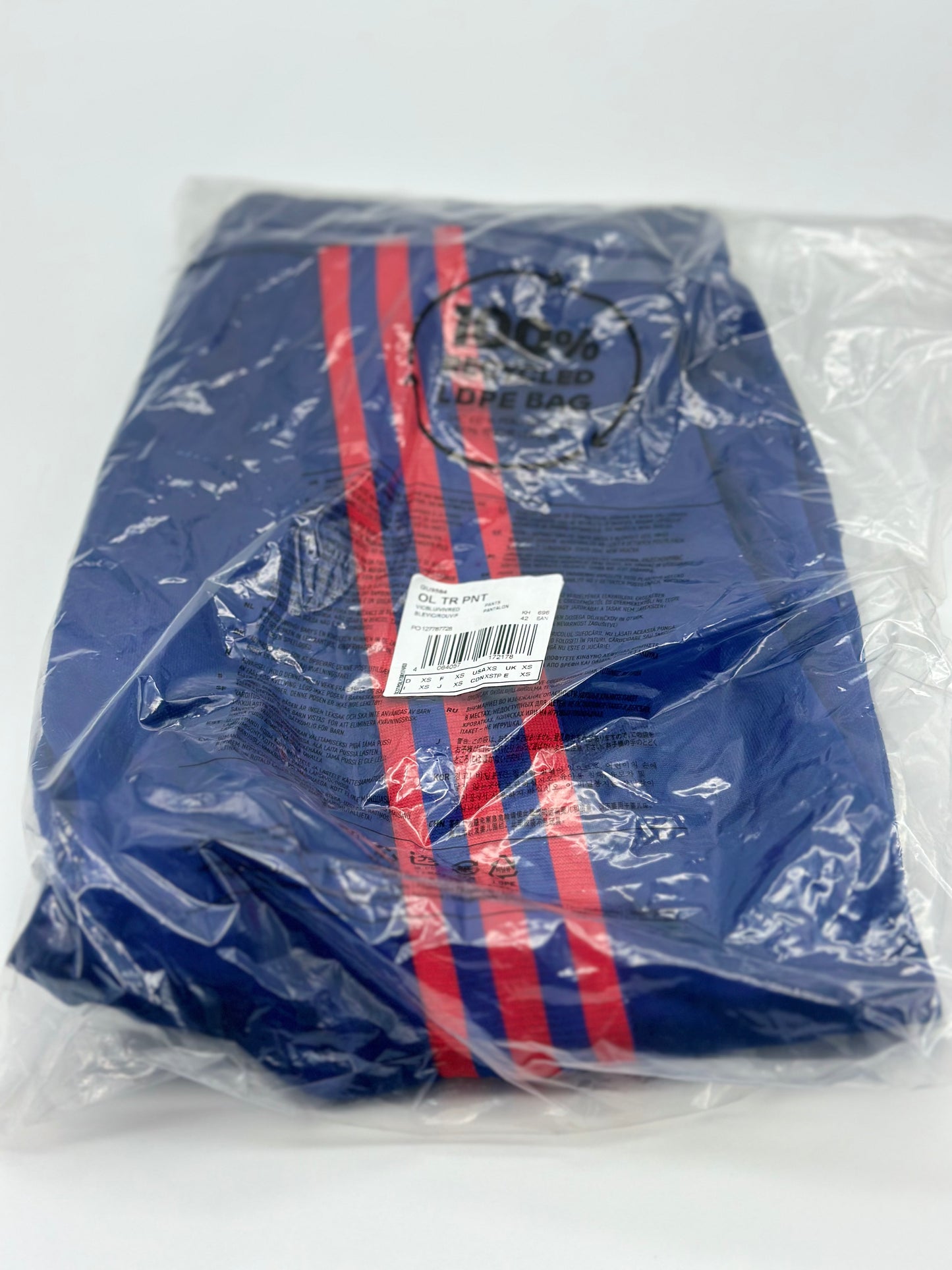 Pantalon survêtement adidas OL olympique lyonnais neuf et authentique taille S