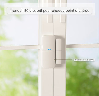 Capteurs de porte et de fenêtre: Ce produit ne peut pas être utilisé seul. Vous devez utiliser notre station de base Smart Home AGSHome HUB Need