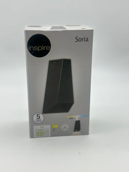 Applique LED, acier, noir, Soria, 3000K, INSPIRE neuves plusieurs sont disponible blanc et ou noir