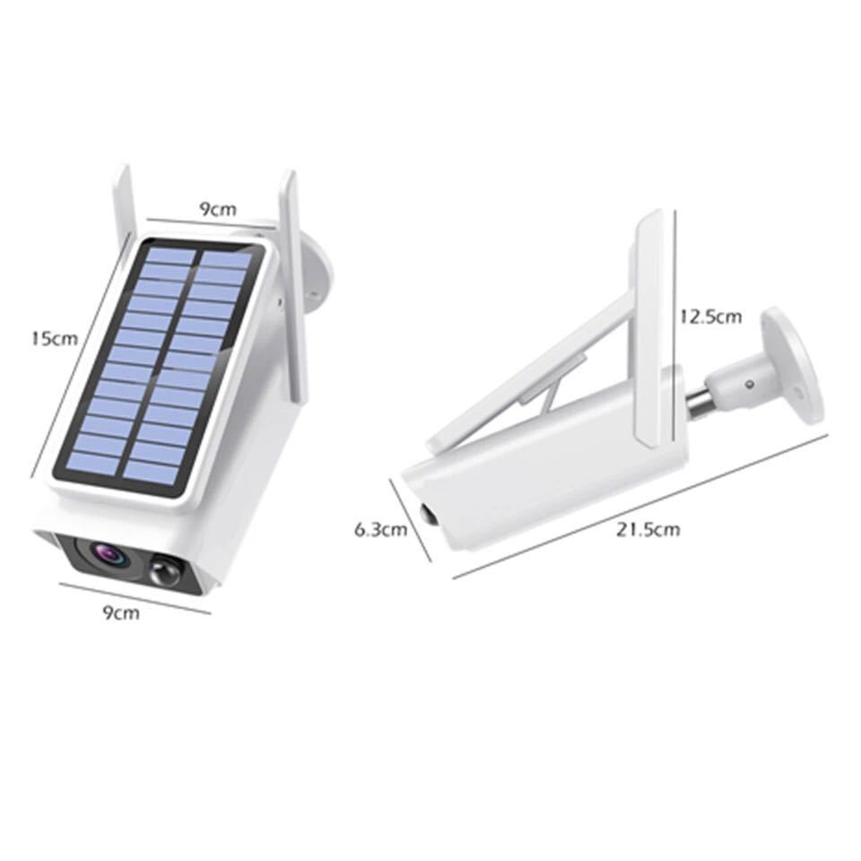 Caméra a batterie solaire rechargeable sans fil Wifi extérieur